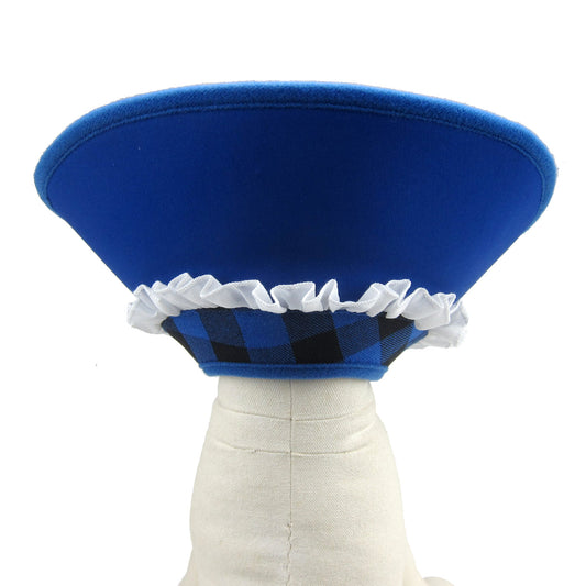 Flannel Soft Recovery Collar Blue